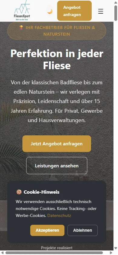 Mobile Ansicht von FliesenXpert